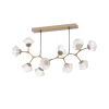 PLB0089-BC-NB-C-Hammerton-Studio-Mesa-10-light-modern-branch-chandelier-with-novel-brass-finish-and-clear-blown-glass-shades-and-LED-lamping