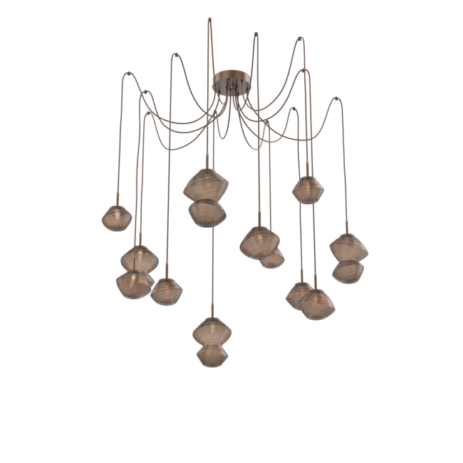 SCB0089-12-BB-B-Hammerton-Studio-Mesa-12-light-swag-multi-pendant-chandelier-with-burnished-bronze-finish-and-bronze-blown-glass-shades-and-LED-lamping
