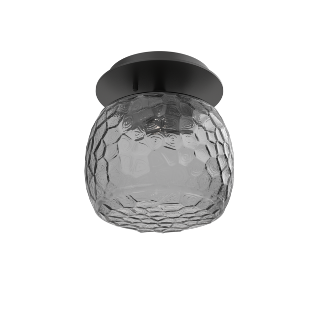 SMB0091-01-MB-S-Hammerton-Studio-Vessel-single-glass-sconce-and-flush-mount-light-with-matte-black-finish-and-smoke-blown-glass-shade-and-LED-lamping