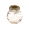 SMB0092-01-GB-A-Hammerton-Studio-Gaia-single-glass-sconce-and-flush-mount-light-with-gilded-brass-finish-and-amber-blown-glass-shade-and-LED-lamping
