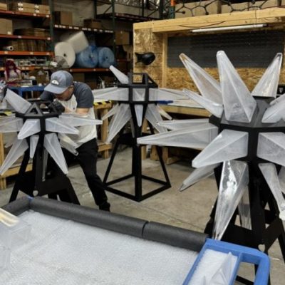 custom glass light fixtures
